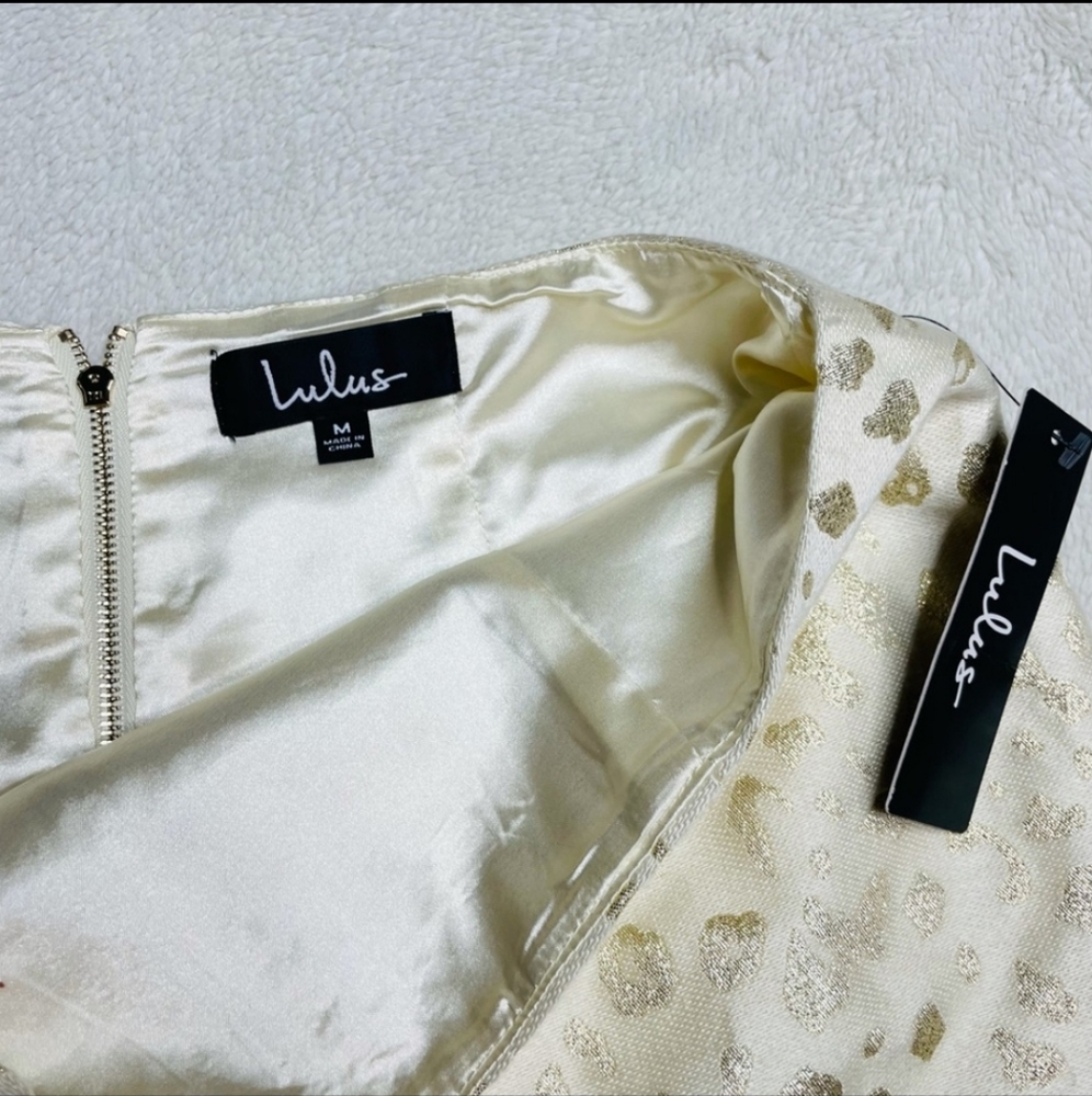 Lulus Cheetah Print Mini skirt - Picture 3 of 4